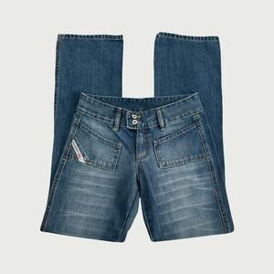 Low Rise Vintage Diesel Bootcut Jeans